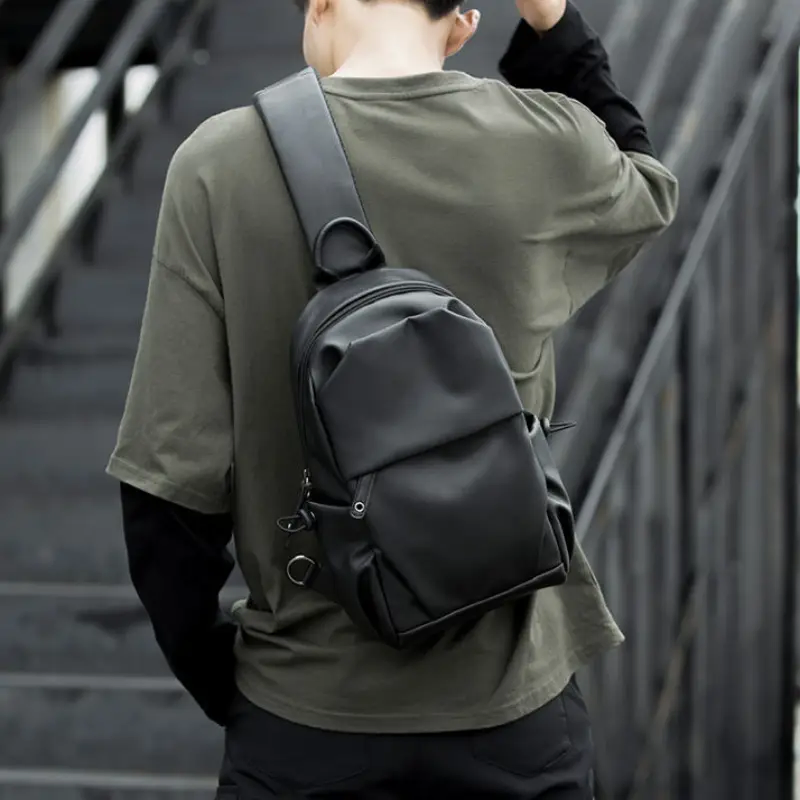 PU Leather Waterproof Mobile Phone Crossbody Bag 